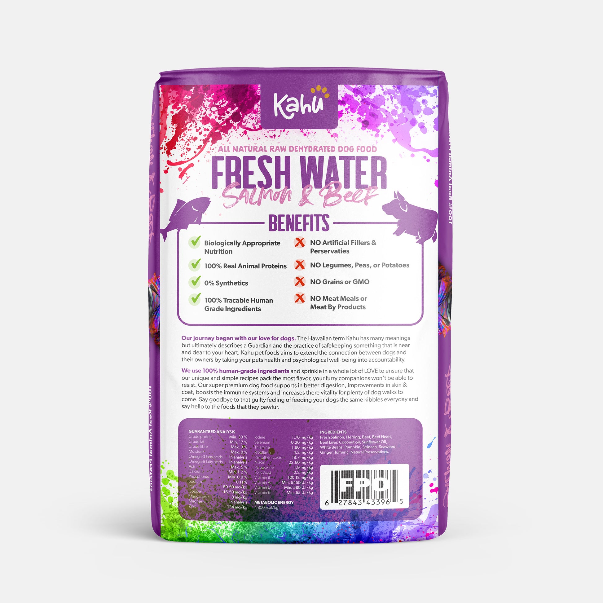 Fresh Water Salmon & Beef